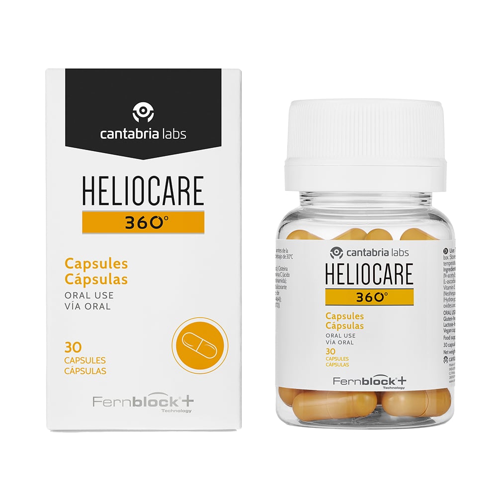 Heliocare 360 Cápsulas 500 mg 30 Unidades
