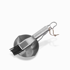 Salsero con brocha para bbq