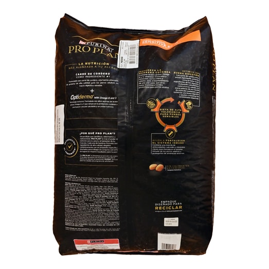 Pro Plan  Balanceado Seco Sensitive Skin Cordero 15Kg