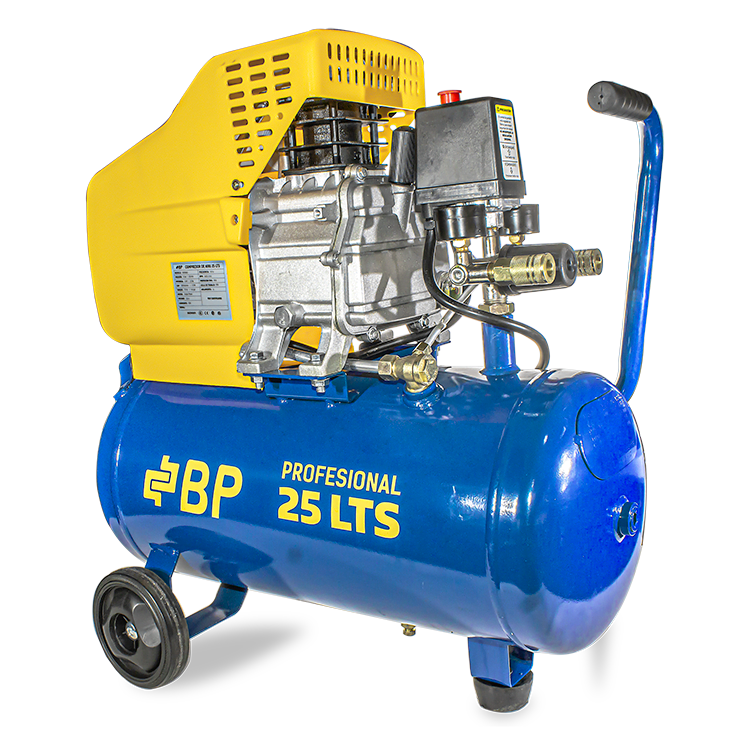 Bp Compresor 2.5 Hp 25lts 115psi 3500 Rpm