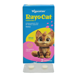 Rayocat Tableta Antiparasitario Oral Para Gatos *2