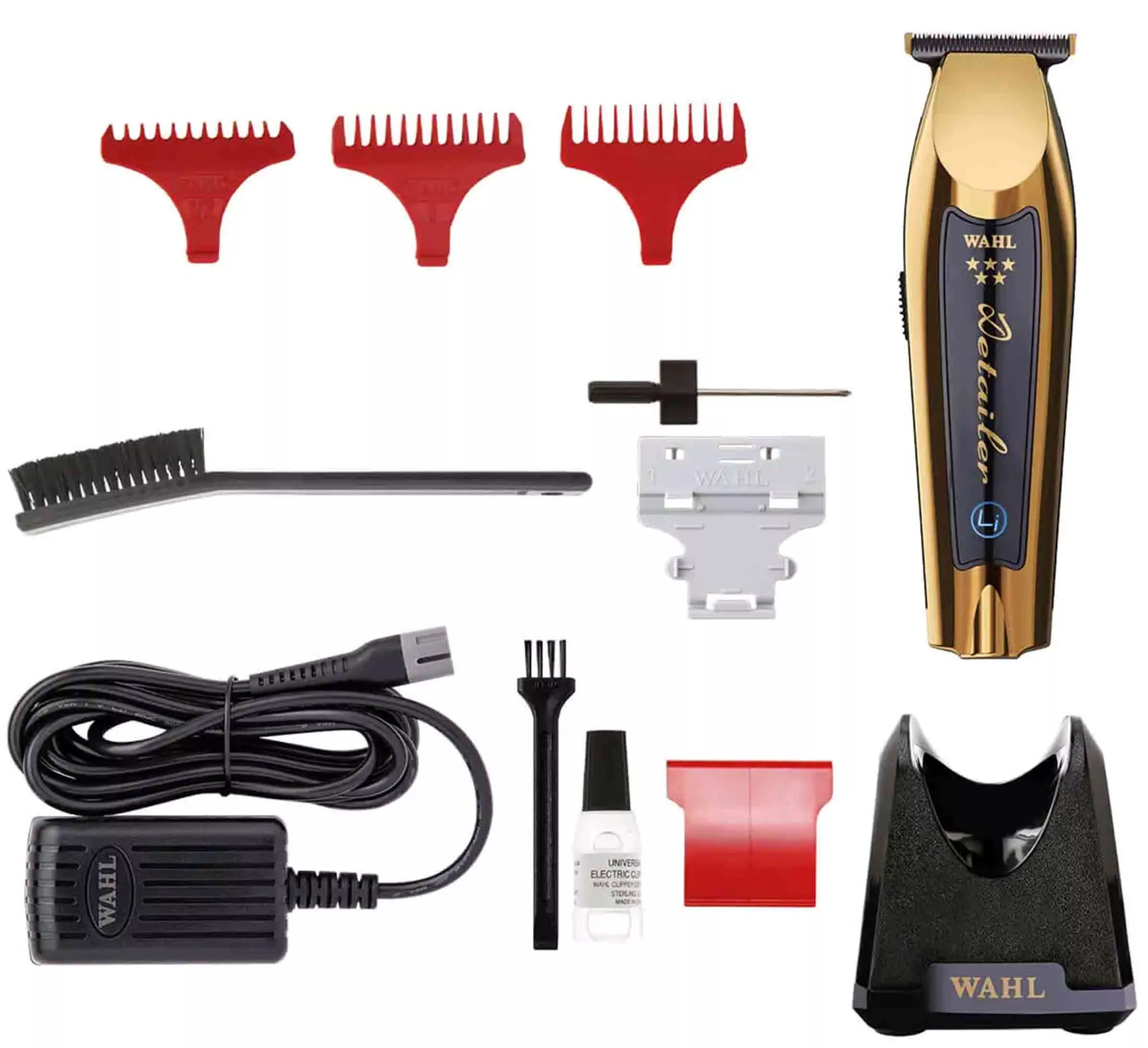 Wahl Maquina Patillera Inalámbrica Dorada