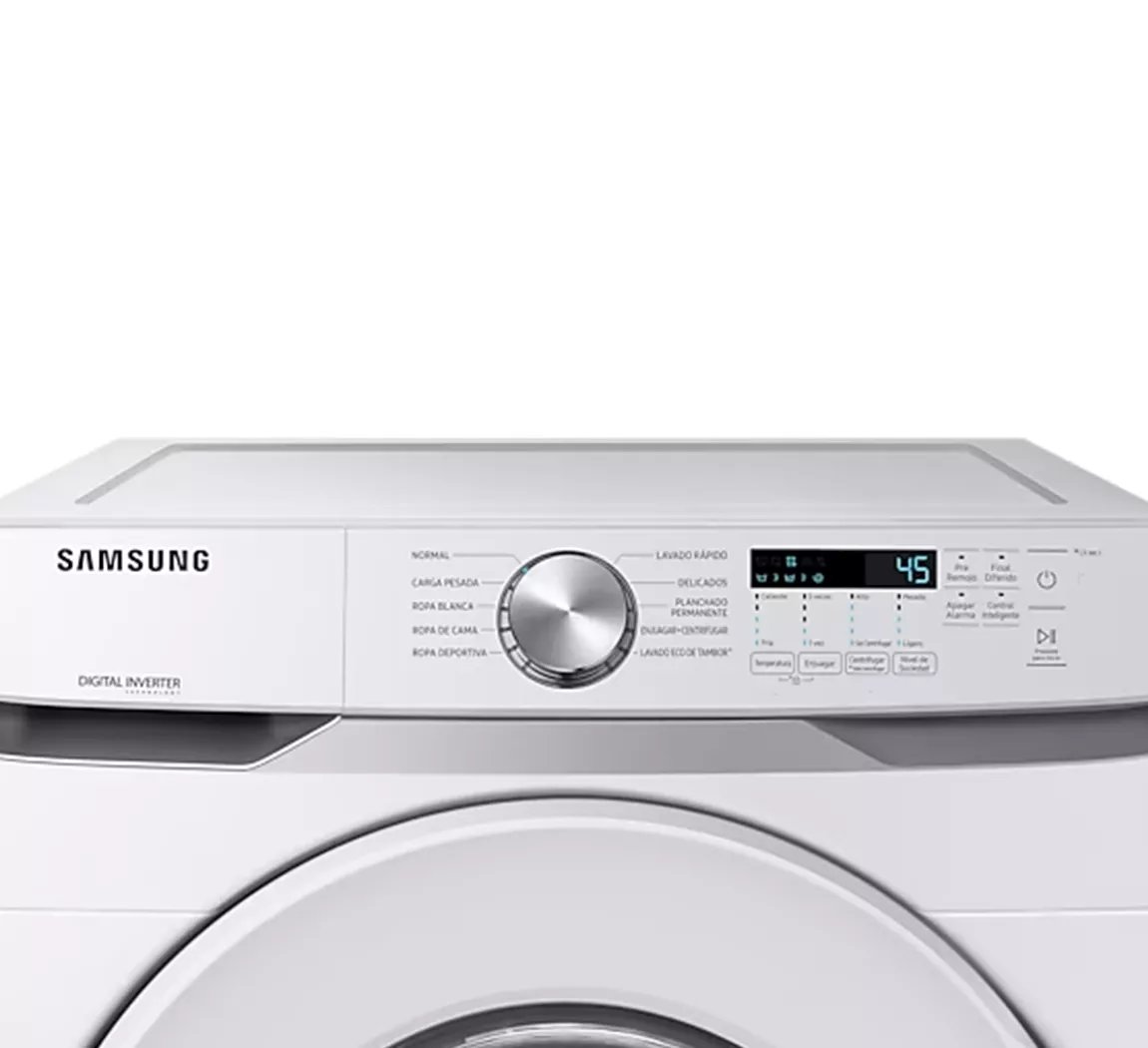 Samsung Lavadora │ 20 Kg │ Panel LED │ Smart Check │ 10 ciclos │ Self Clean +