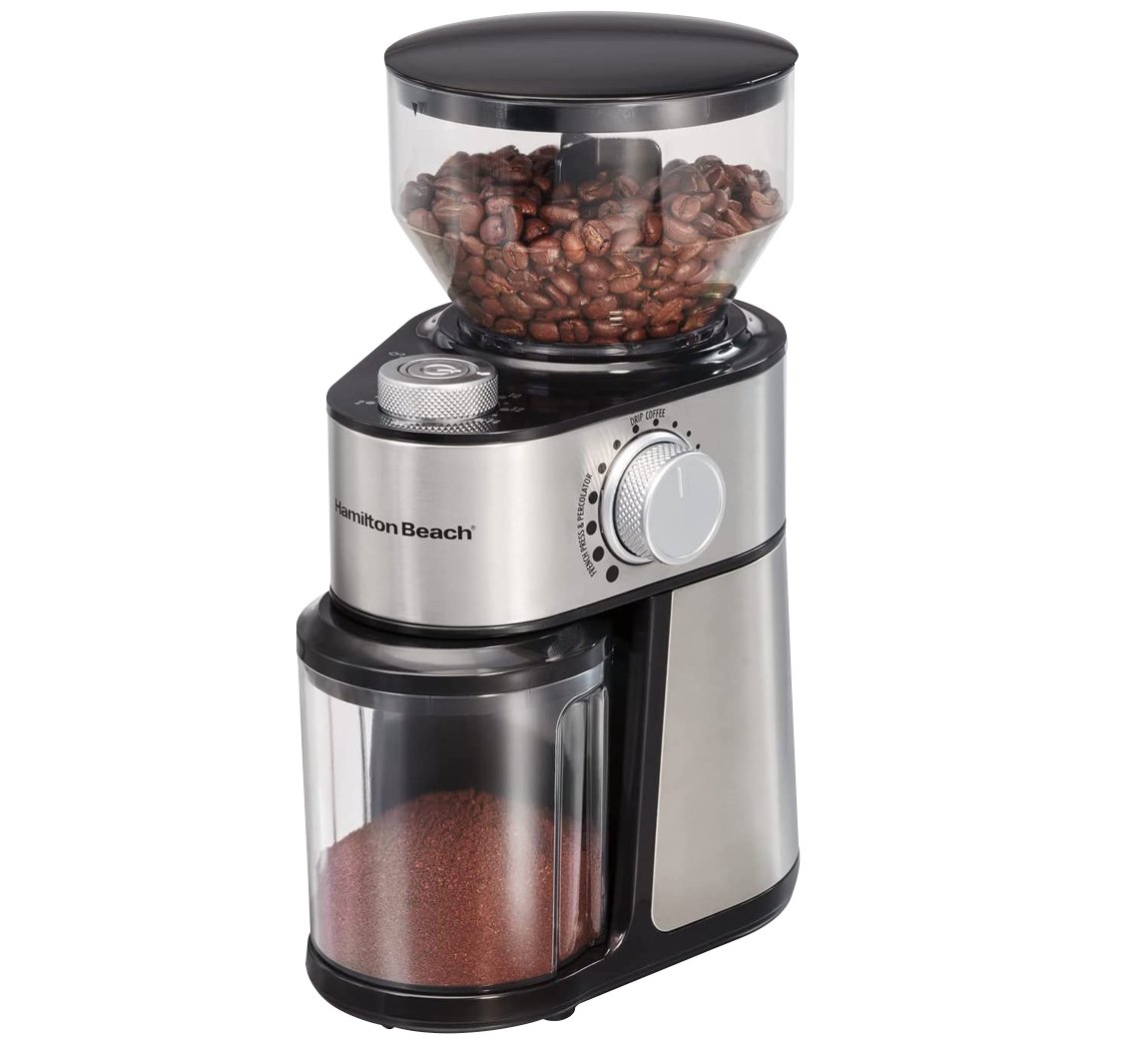 Hamilton Beach Molino de Café Eléctrico 200 W 18 Ajustes