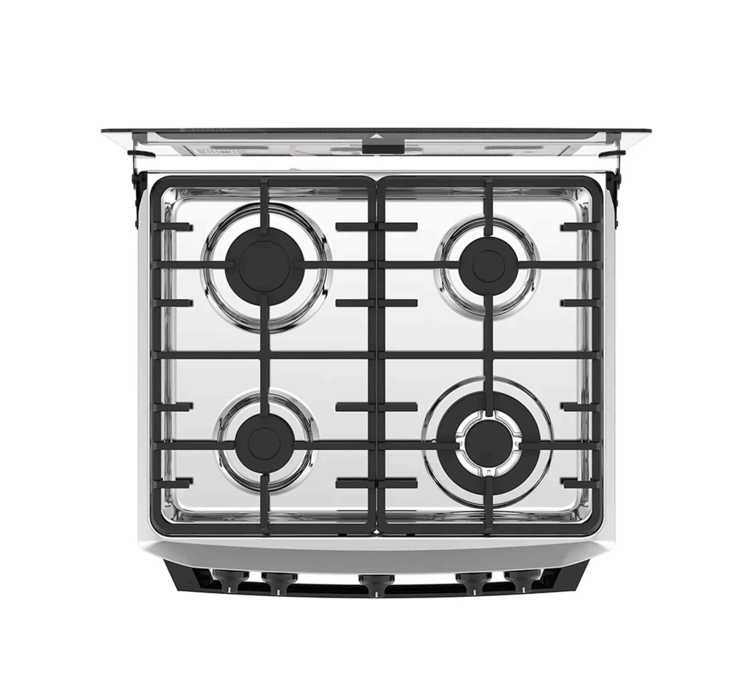 Mabe cocina a gas | 4 quemadores | Color negro