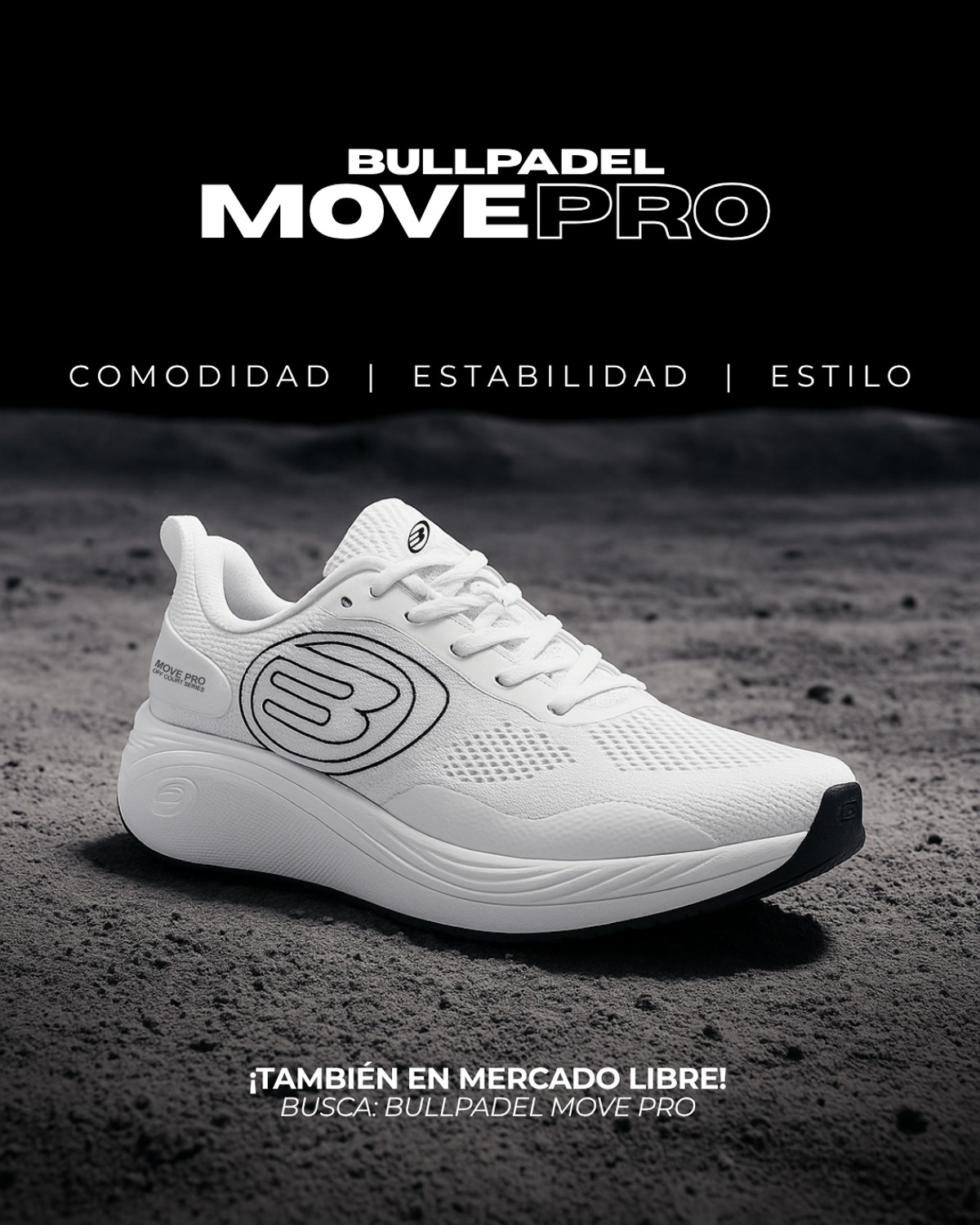 Bullpadel Move Pro: comodidad, estilo y rendimiento dentro y fuera de la pista