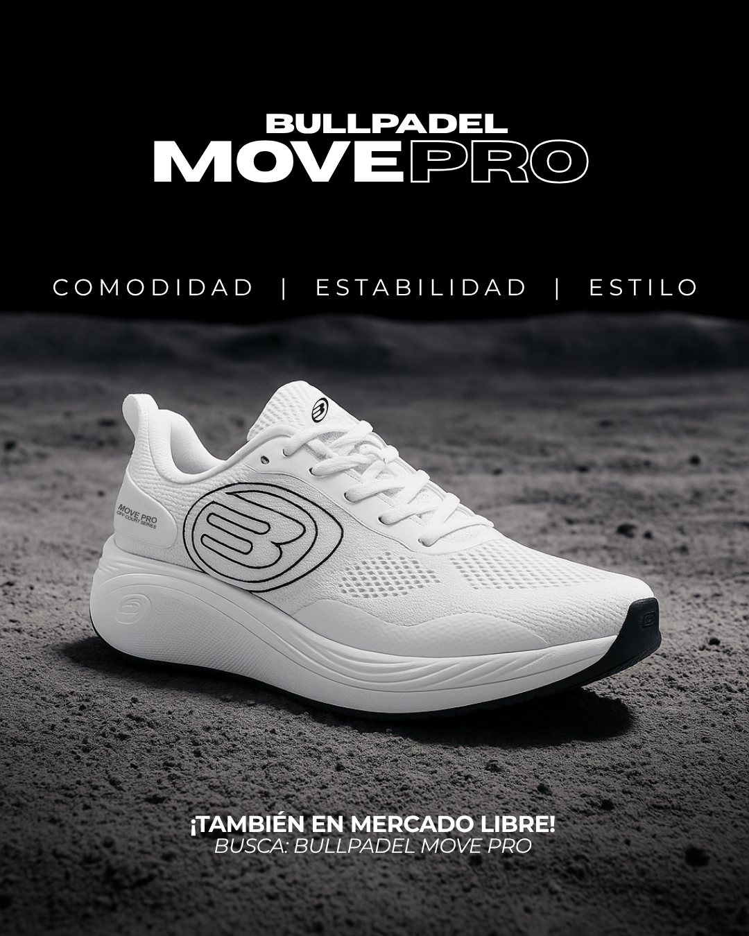 Bullpadel Move Pro: comodidad, estilo y rendimiento dentro y fuera de la pista