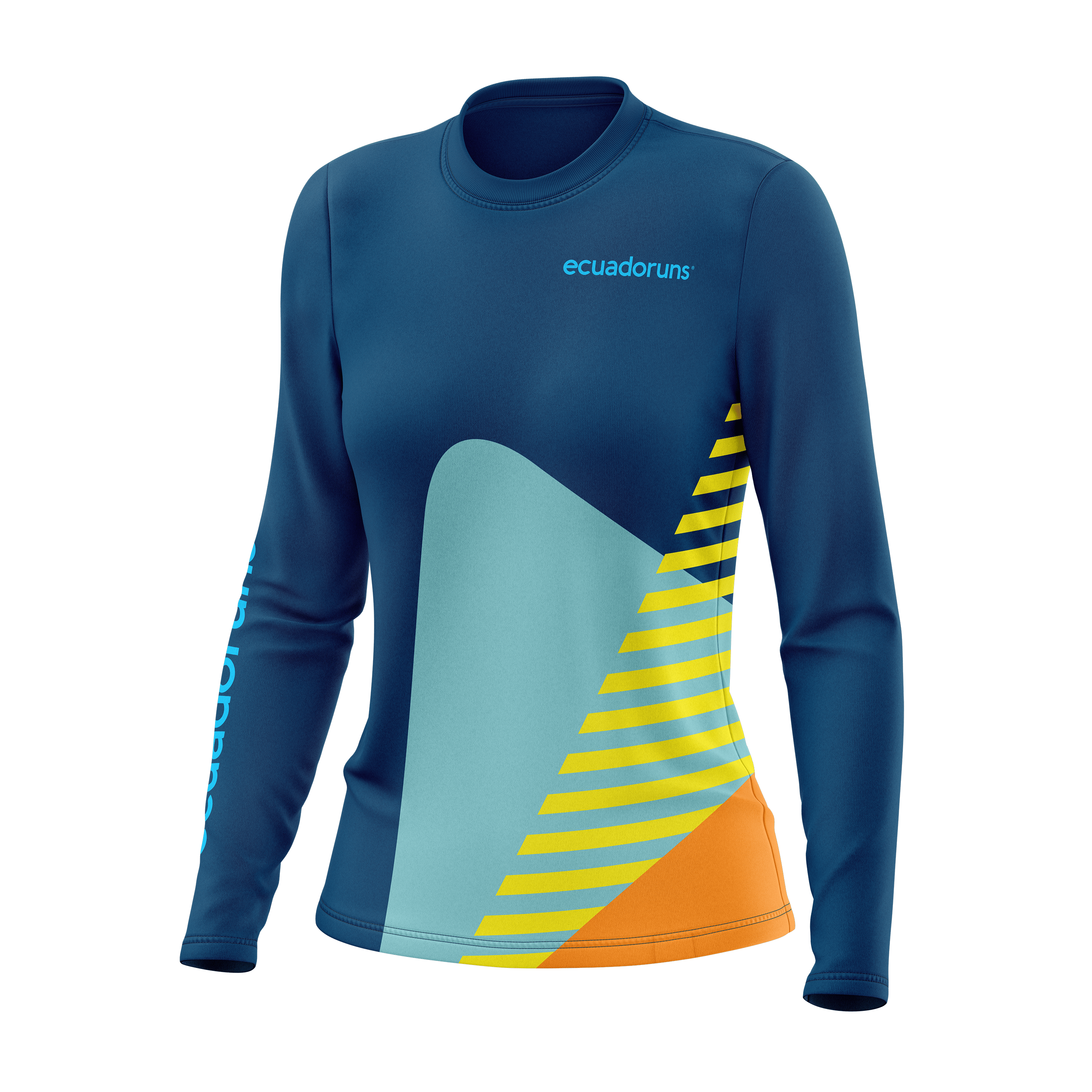 Camiseta Ecuadoruns Manga Larga - Mujer