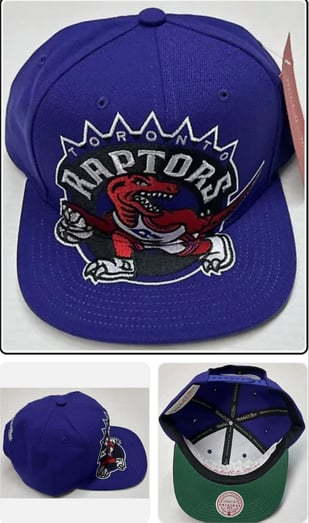 Original Fit Toronto Raptors Conference Patch