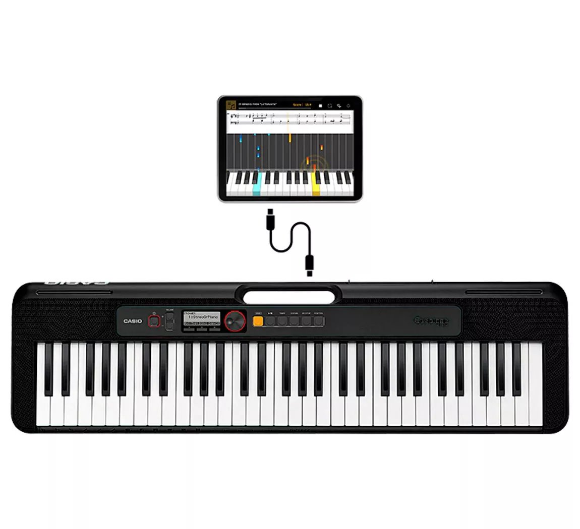 Casio Teclado Piano 61 Teclas 77 Ritmos 400 tonos