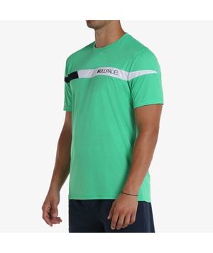 CAMISETA BULLPADEL OMEYA VERDE VIBRANTE