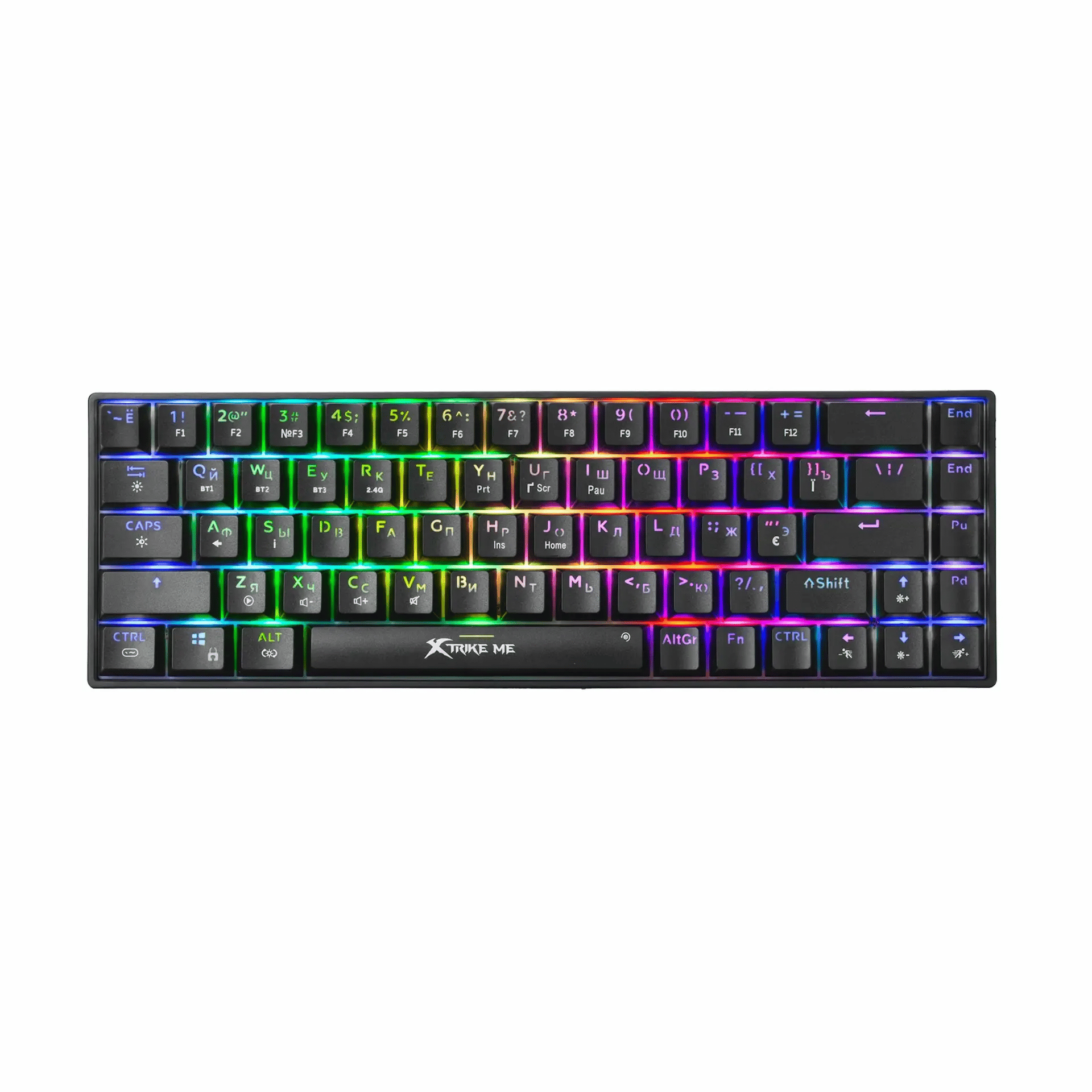 TECLADO MECANICO INALAMBRICO XTRIKE GK995W NEGRO
