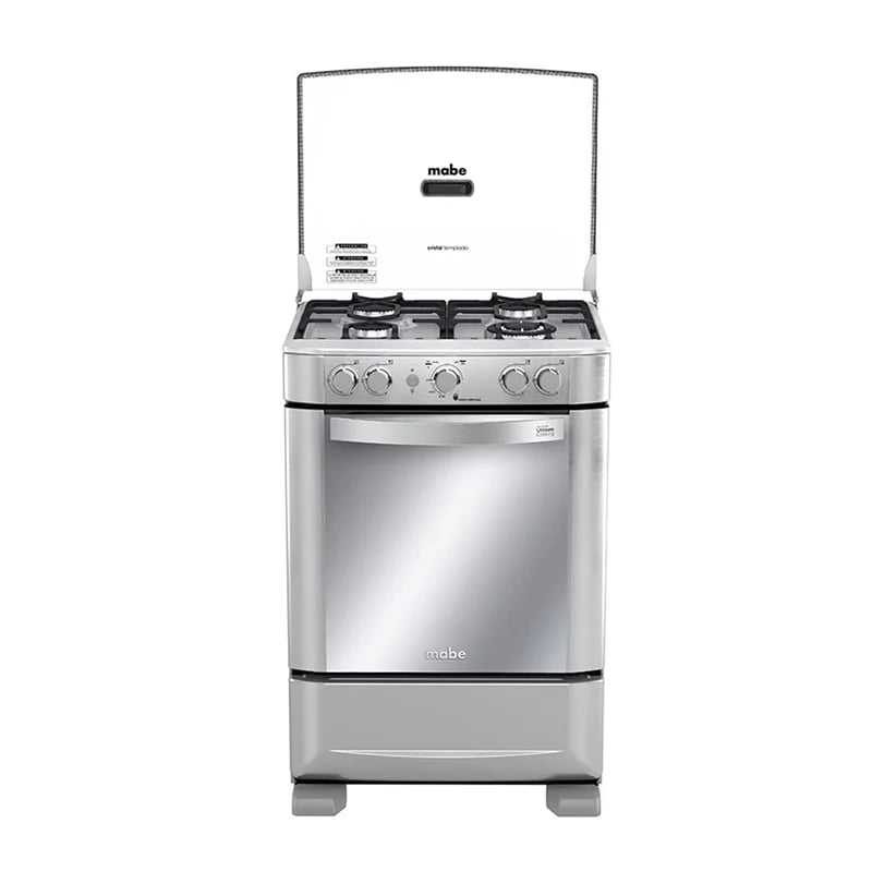 Cocina Mabe a Gas 4 Quemadores EM6060FX2 - GRILL