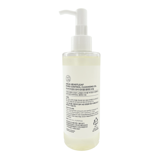 Anua Aceite Facial Limpiador Heartleaf Pore Control *200Ml