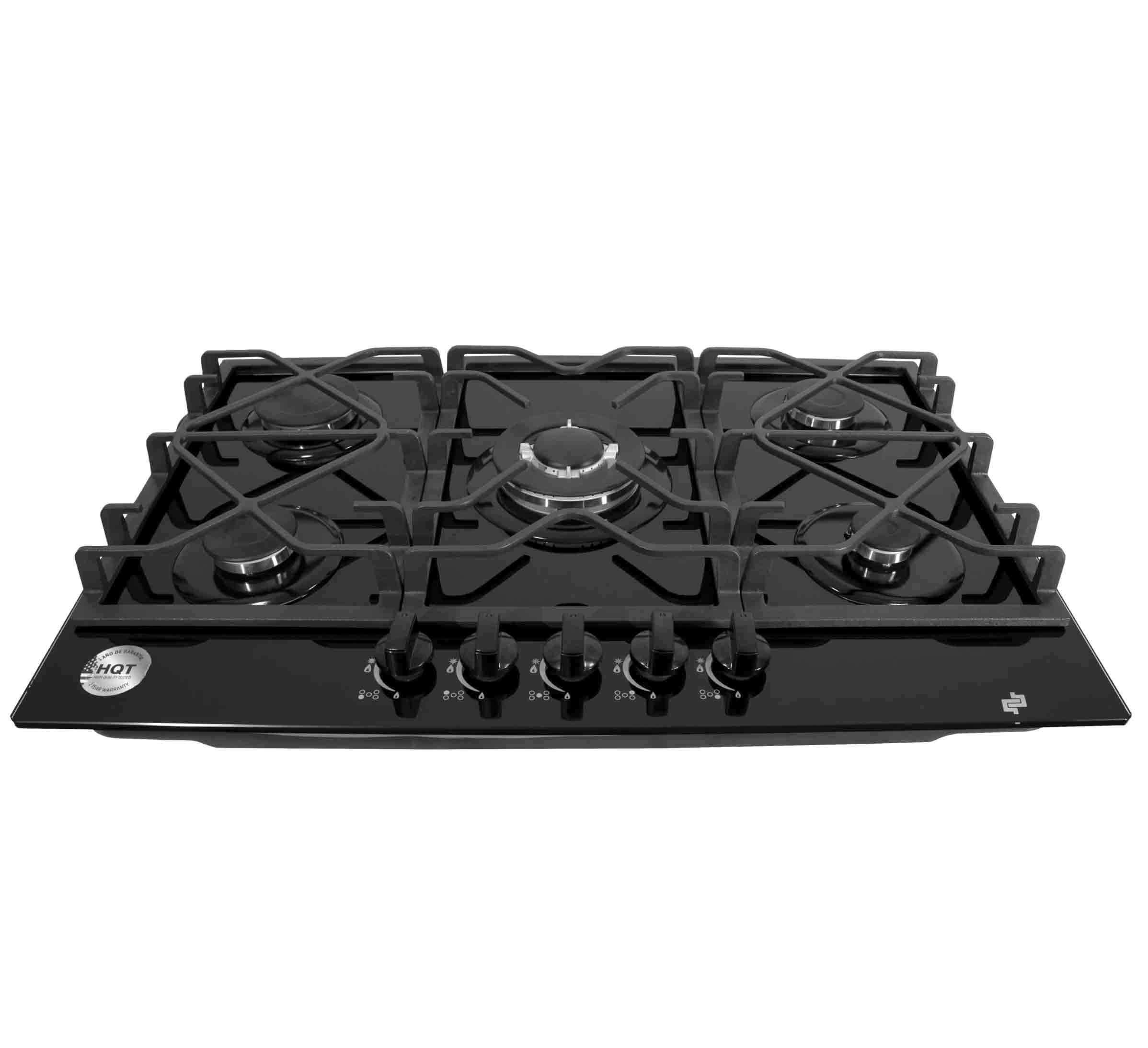 Bp encimera vitroceramica | 5 hornillas | Paris | Ancho 76 cm