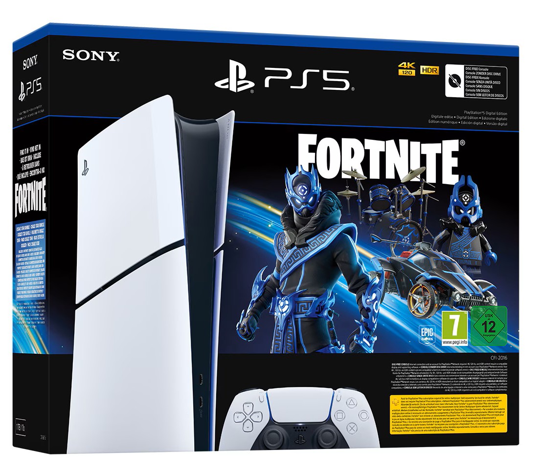 PLAYSTATION 5 SLIM DISCO FORTNITE PS5