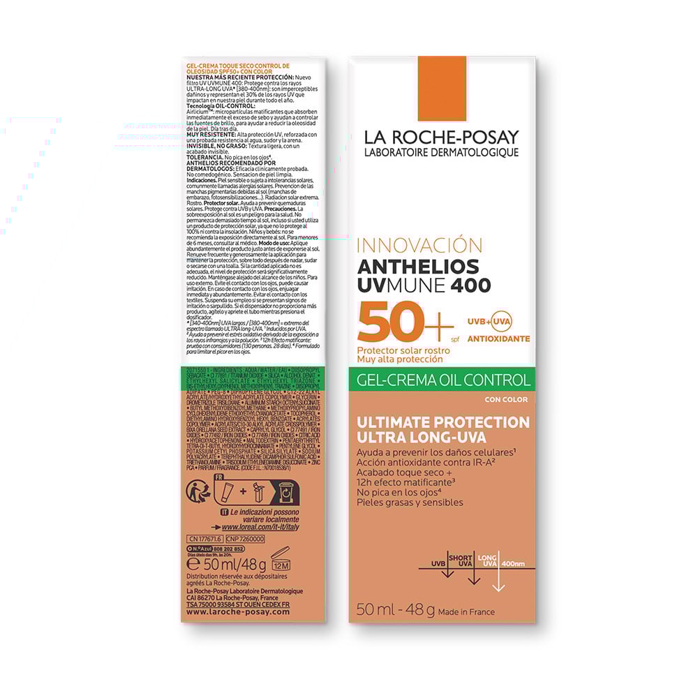 La Roche Anthelios Xl Gelcre 50+Col 50 ml