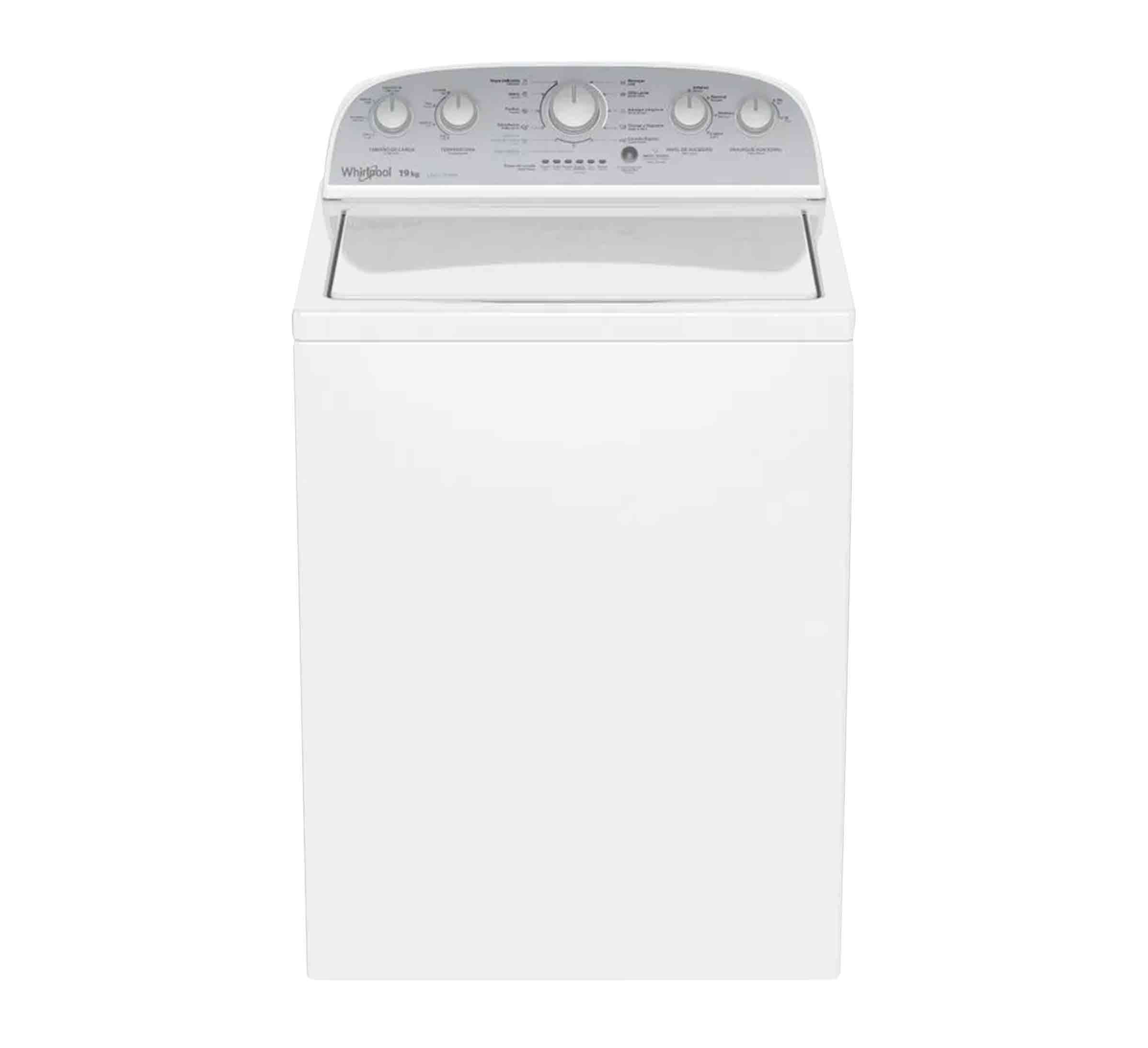 Whirlpool Lavadora Automática │ 19 Kg │ Blanca