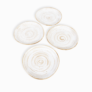 Plato mediano arena 20cm setx4