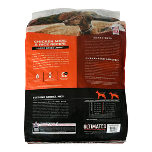 Ultimates Alimento Seco Large Breed Adulto Chicken/Rice Paq*12.7Kg