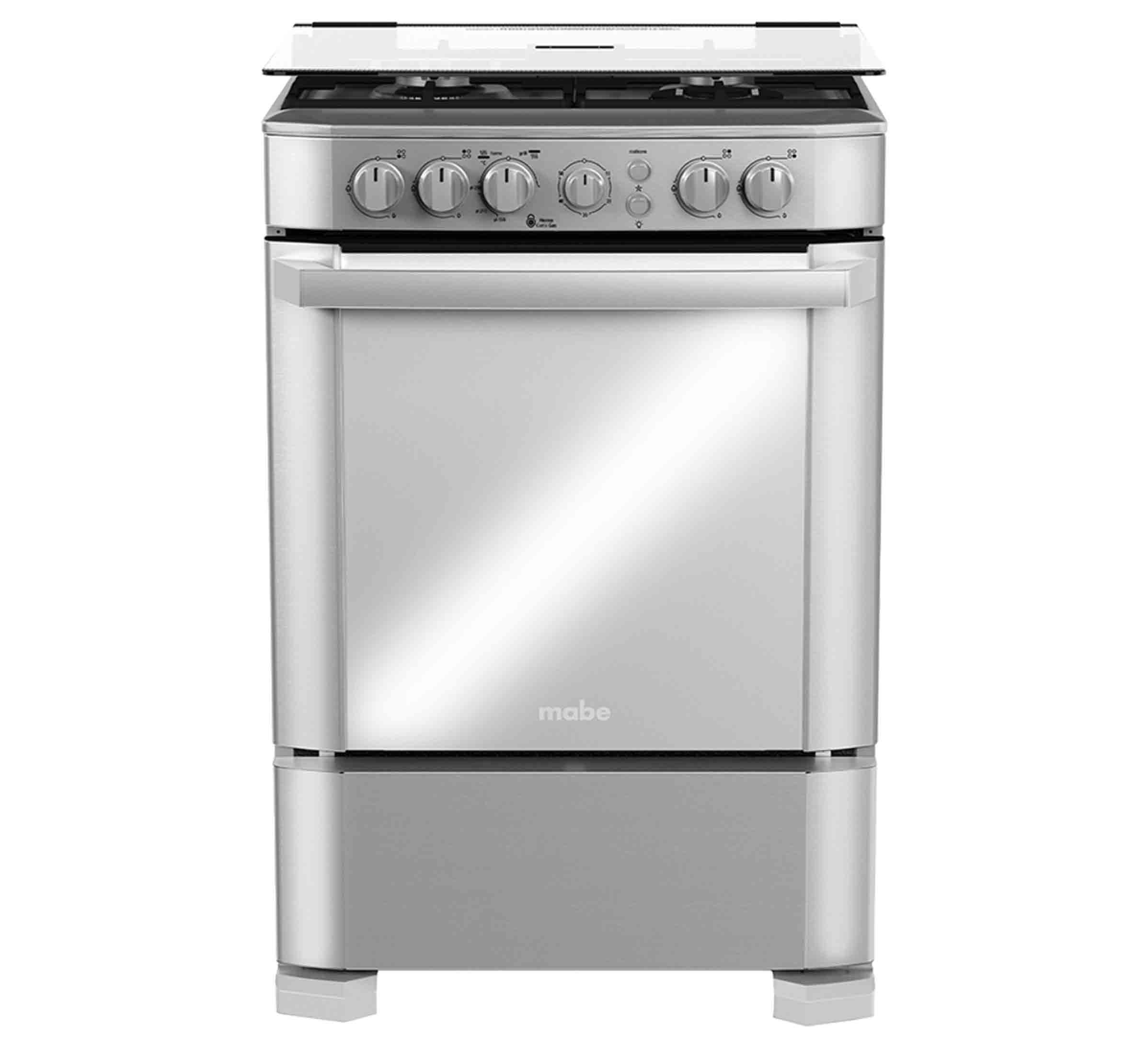 Mabe cocina a gas | 4 quemadores | Color silver |