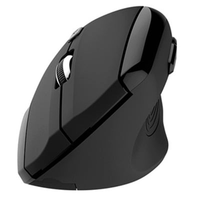 KLIP XTREME EVERREST RATON VERTICAL ERGONOMICO KMW-390 DIESTRO OPTICO 6 BOTONES INALAMBRICO 2 4 GHZ RECEPTOR INALAMBRICO USB