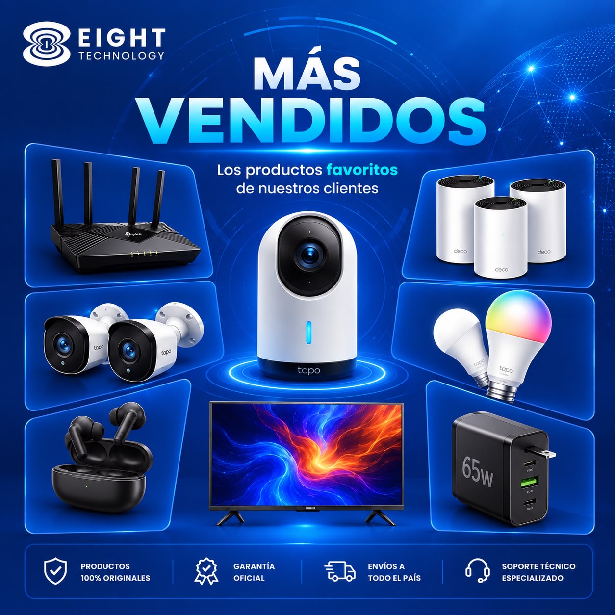 MÁS VENDIDOS