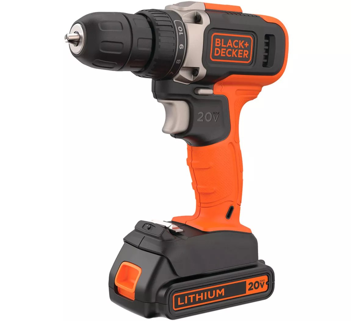 Black and Decker Taladro Atornillador Inalámbrico