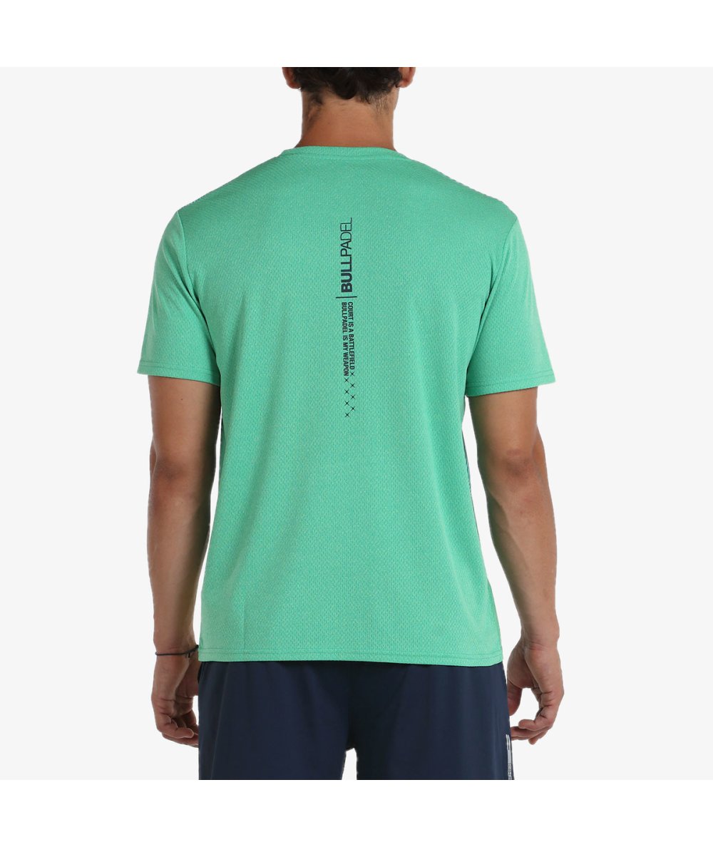CAMISETA BULLPADEL ORISA VERDE VIBRANTE VIGORE