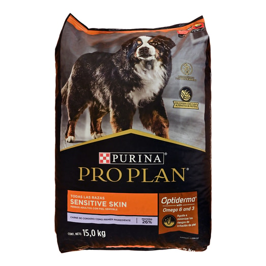 Pro Plan  Balanceado Seco Sensitive Skin Cordero 15Kg
