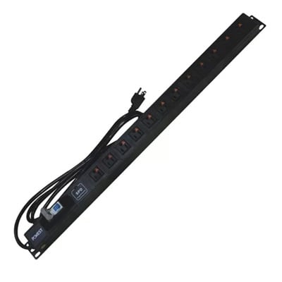 MULTITOMA TIERRA AISLADA 12 TOMAS PARA RACK PDU POWEST NMULT-2290