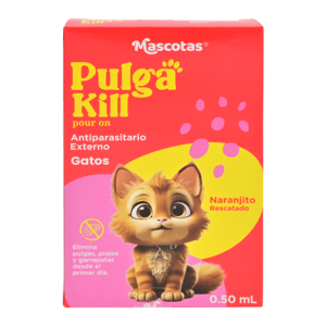 Pulga Kill Antiparasitario Externo Para Gatos *0.5Ml