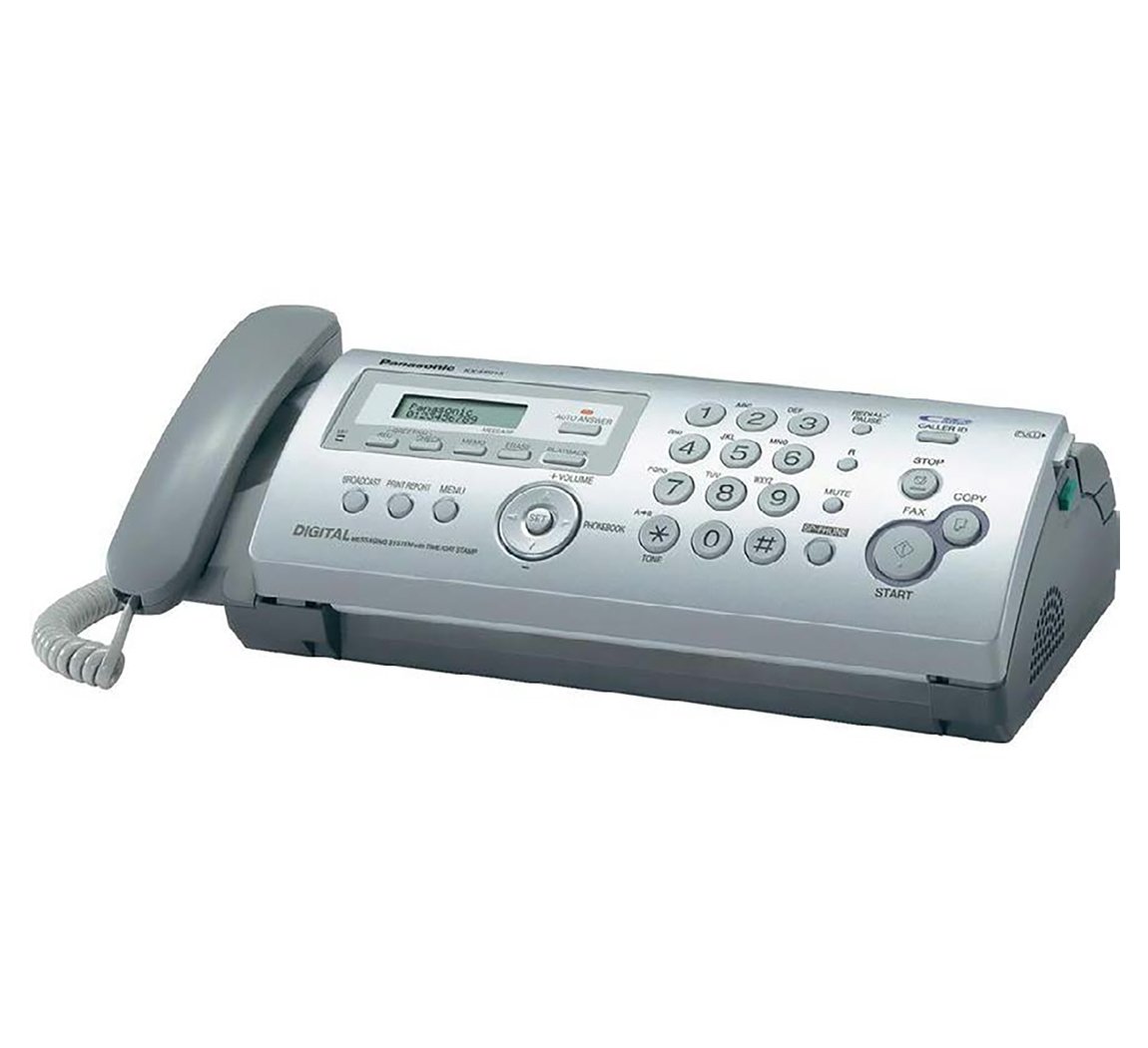 Fax Panasonic Alimentador de documentos de 10 páginas