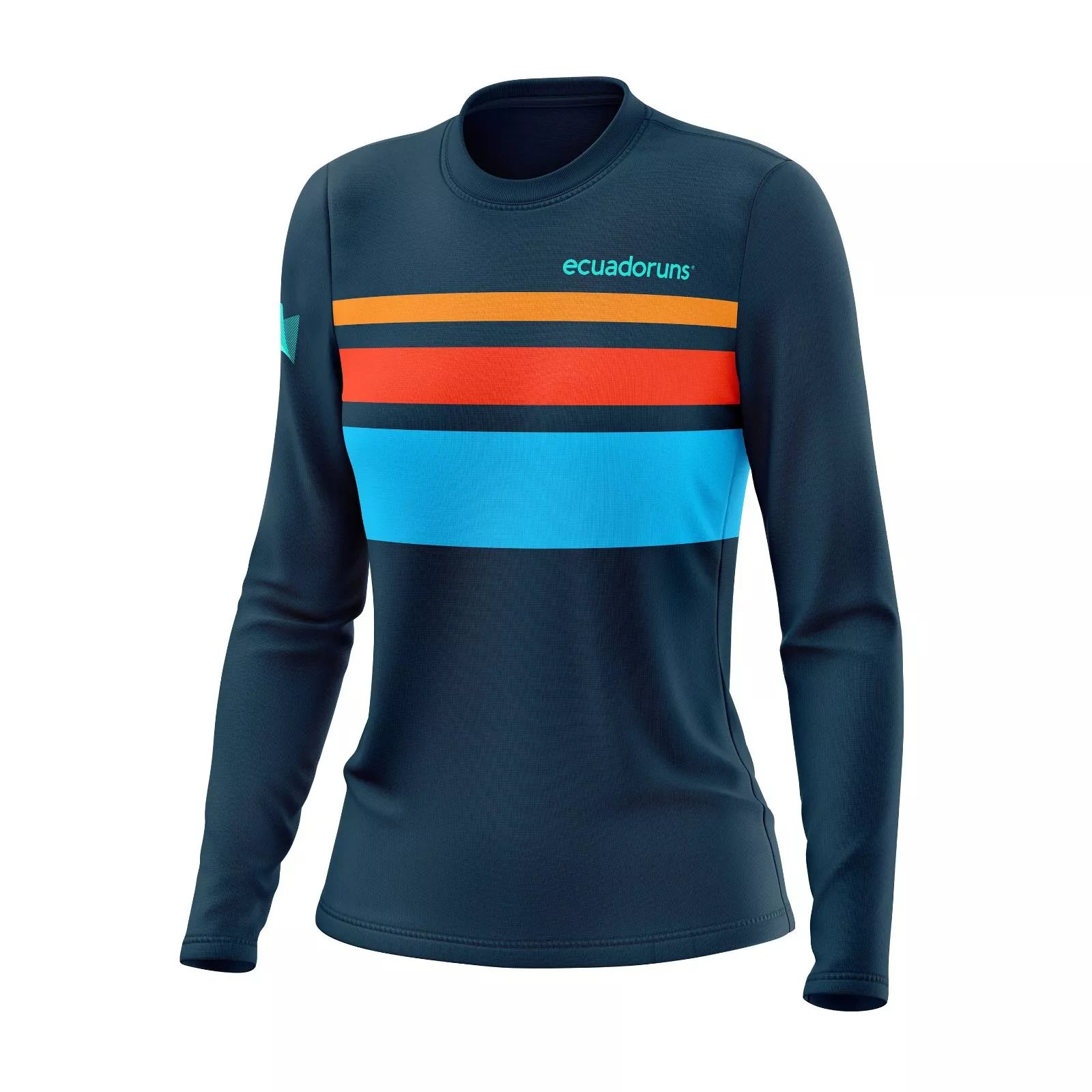 Camiseta Ecuadoruns Manga Larga - Mujer