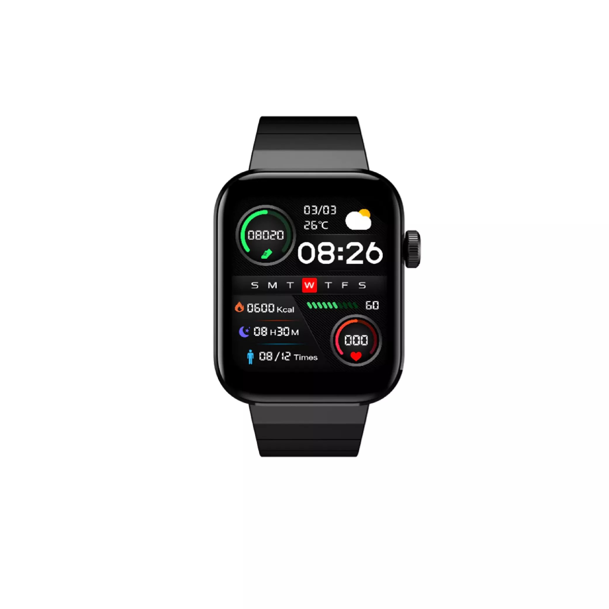 SMARTWATCH MIBRO T1 NEGRO  BT 5 0 LLAMADAS  BAT  350MAH  1 6 AMOLED  2ATM  20 MODOS SPORT