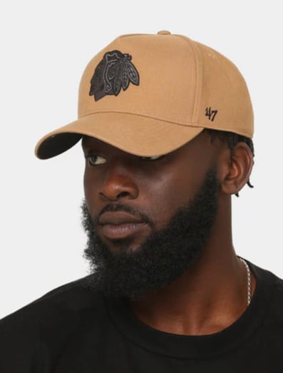 47 BRAND MVP CHICAGO BLACKHAWKS CAMEL