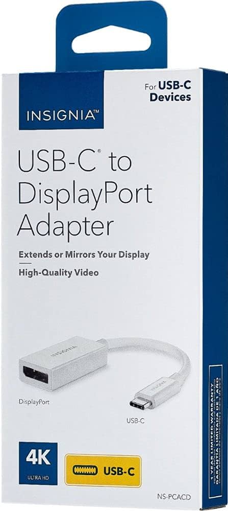 Adaptador Insignia USB-C a DisplayPort