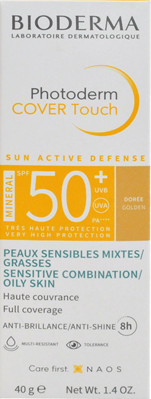 Bioderma Photoderm Cover Touch Spf50+ Tono Dore *40G