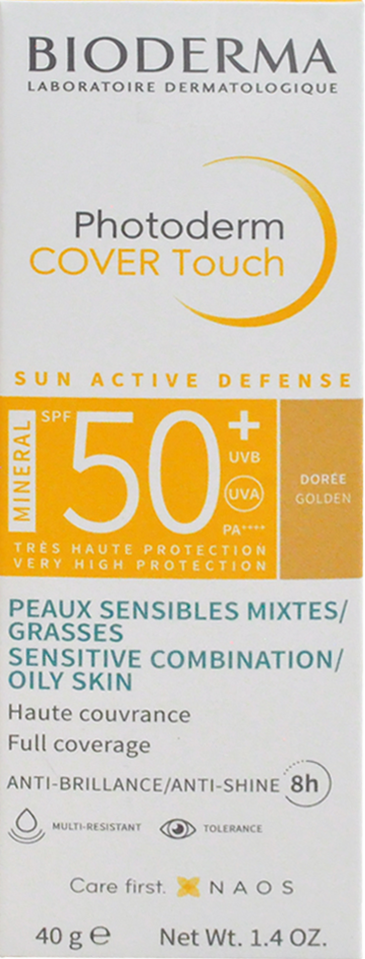 Bioderma Photoderm Cover Touch Spf50+ Tono Dore *40G
