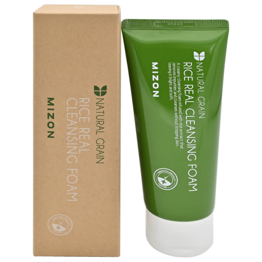 Mizon Jabón Facial Natural Grain Rice Real Cleansing Foam 150 ml