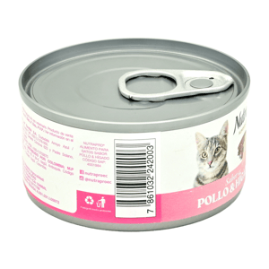 Nutrapro Alimento Humedo Gato Pollo/Higado Lata*85G