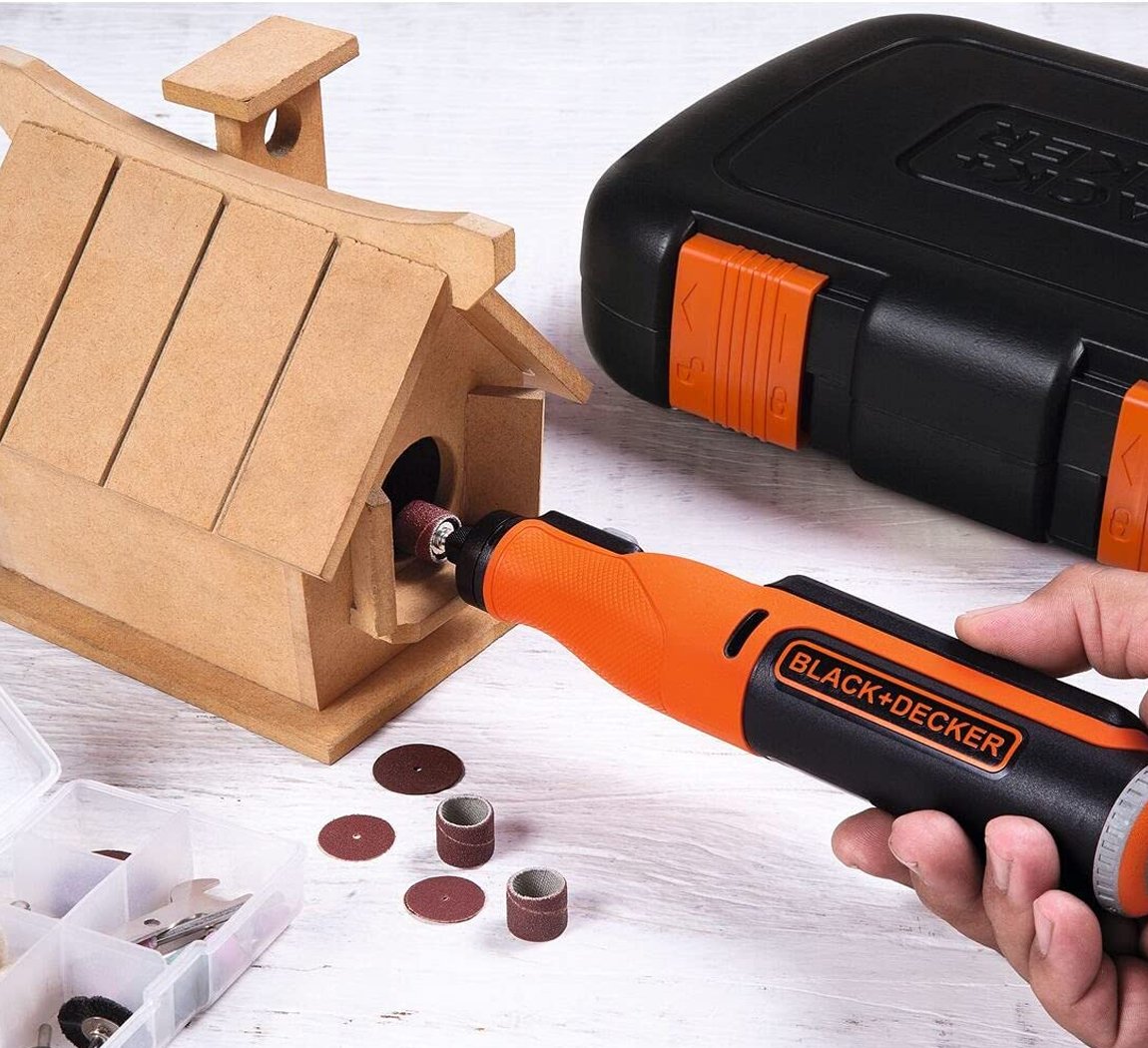 Black decker herramienta rotativa inalambrica kit con 36 accesorios