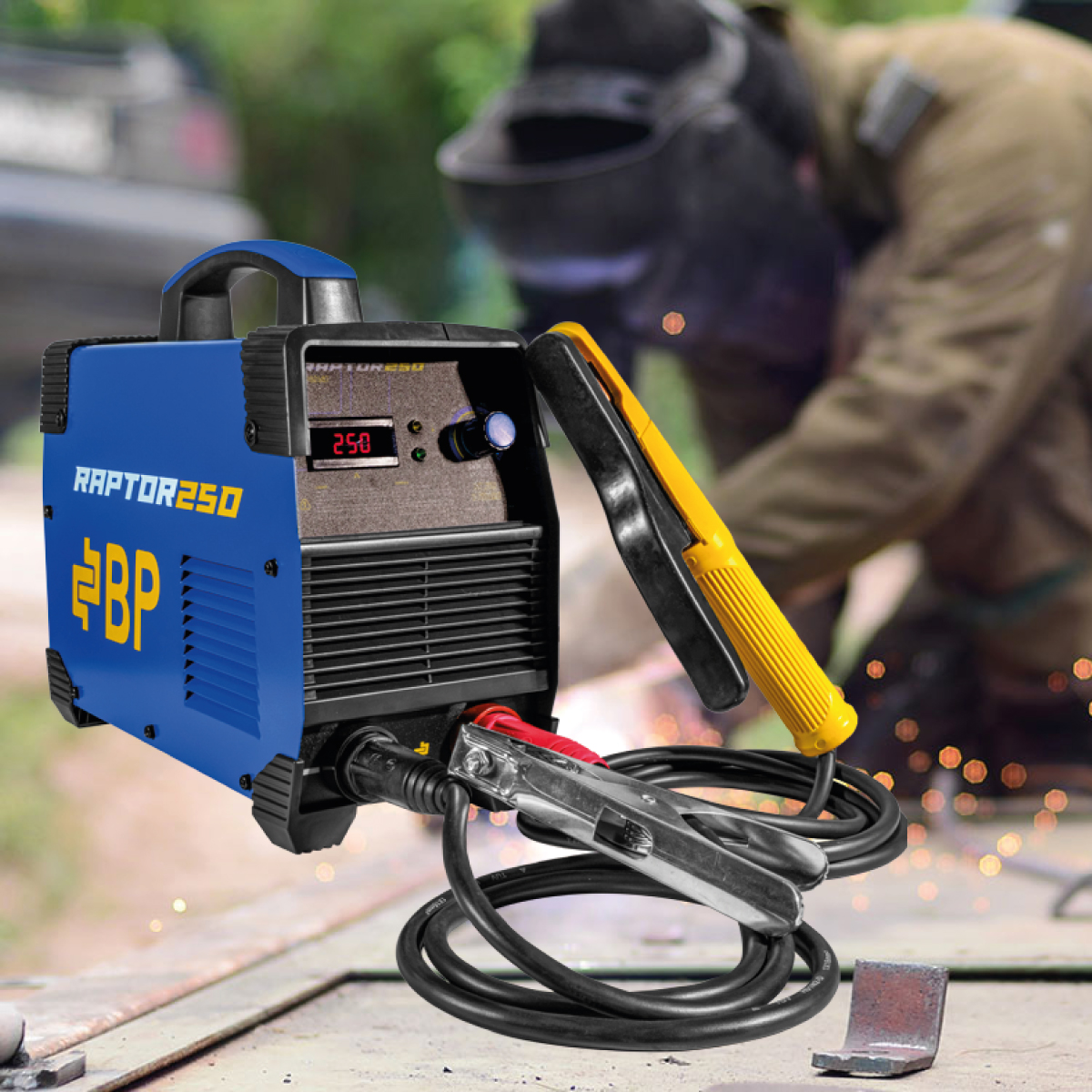 SOLDADORA INVERTER 250AMP 110-220V-60HZ BP02687 RAPTOR