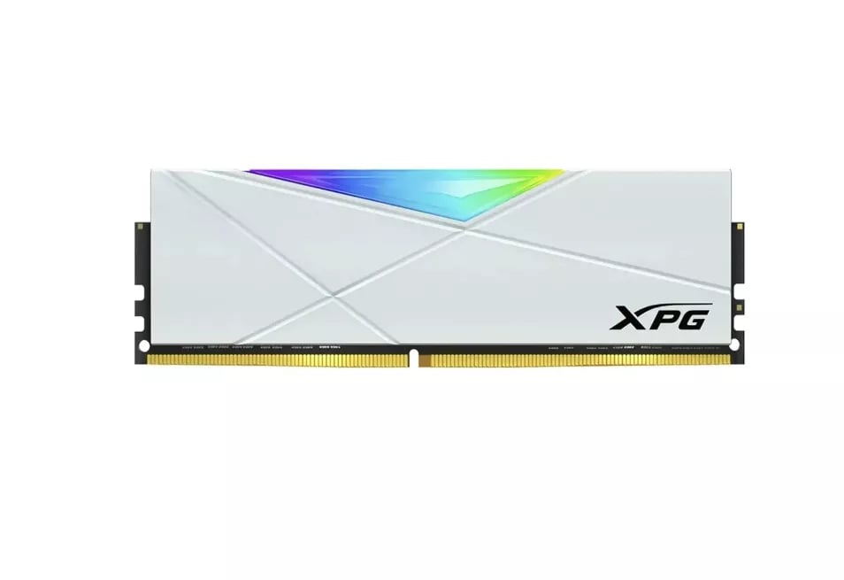 DIMM ADATA XPG 8GB DDR4-3200Mhz SPECTRIX D50 RGB CL16 - WHITE