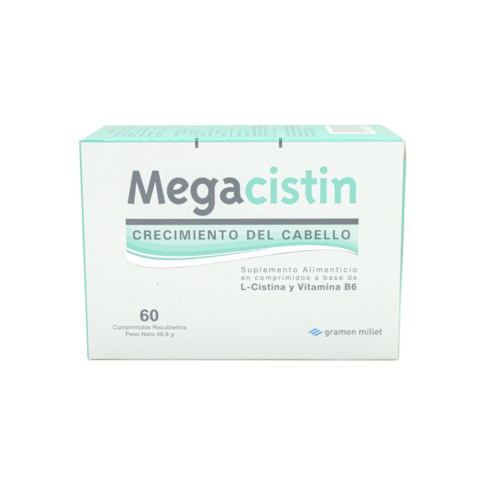 Megacistin Comprimidos Recubiertos Caja 60 Unidades