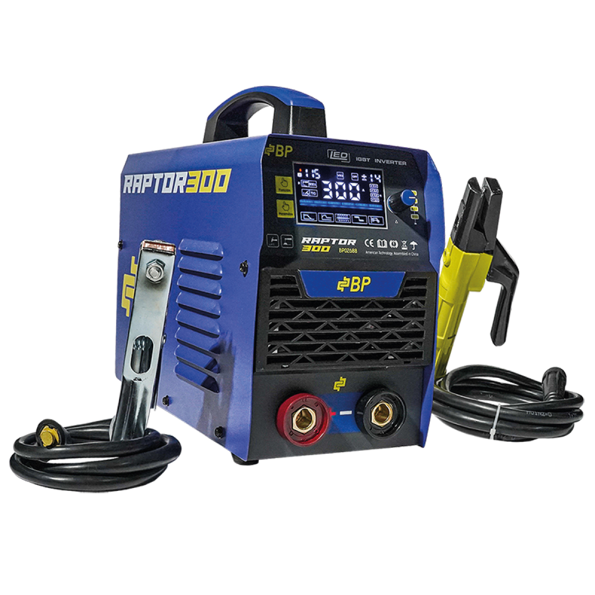SOLDADORA INVERTER 300AMP MMA/TIG 110/220V-60HZ BP02688 RAPTOR