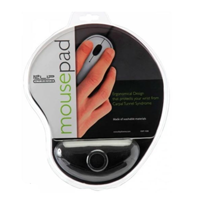 MOUSE PAD GEL KLIP XTREME BLACK KMP-100B