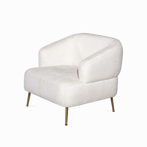 Poltrona Logan beige boucle 82X80X77cm