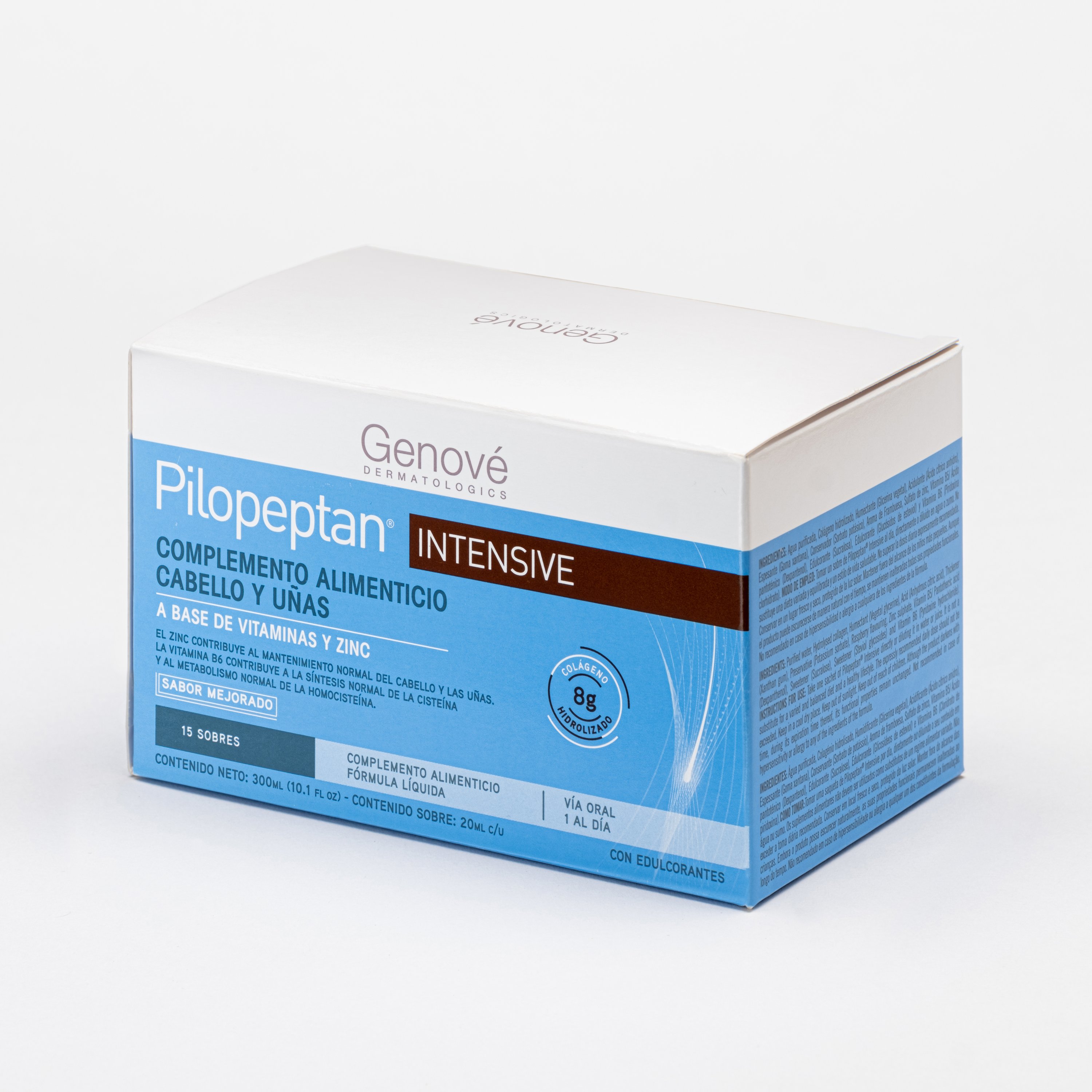 Pilopeptan Intensive Complemento Alimenticio Sachet 20 ml 15 Unidades