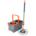 TRAPEADOR GIRATORIO 360° Y BALDE ESCURRIDOR ELITEMSO33